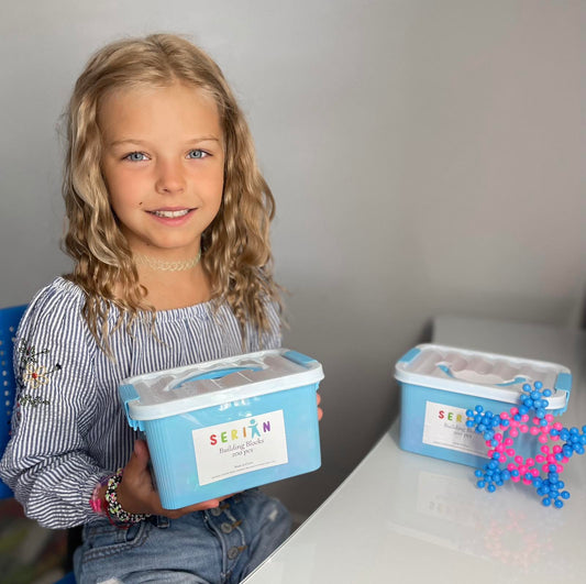 Snowflake Building Blocks - 200 pieces