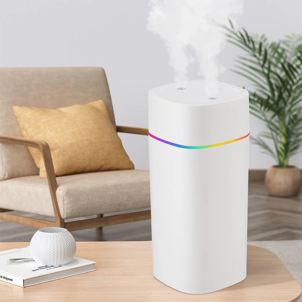 COOL MIST HUMIDIFIER WITH COLORFUL NIGHT LIGHT